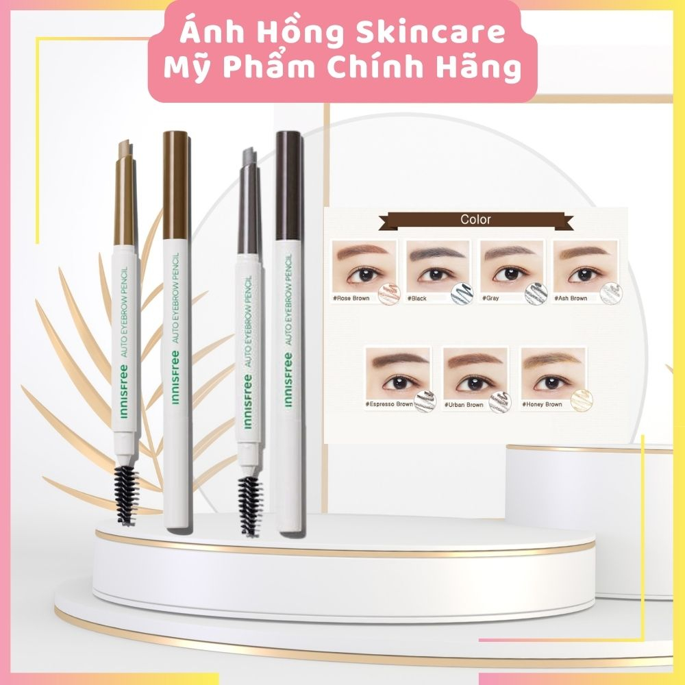 Mẫu Mới - Chì Mày Innisfree Auto Eyebrow Pencil