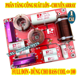 Mạch phân tần pn audio công suất lớn cho 2 loa moden 006, chuyên array - giá 1 mạch