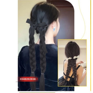 Tóc giả cột tết bính cổ trang trung hoa ❤️free ship 50k