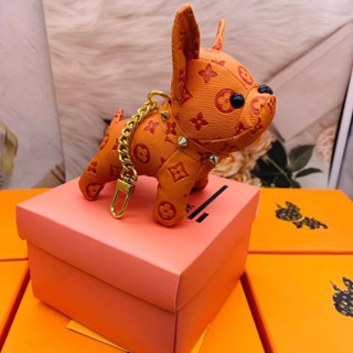 Móc khóa chó Lv đủ màu