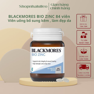 Viên uống bổ sung kẽm tự nhiên Bio Zinc Blackmores Úc 84 viên hỗ trợ điều trị mụn nội tiết