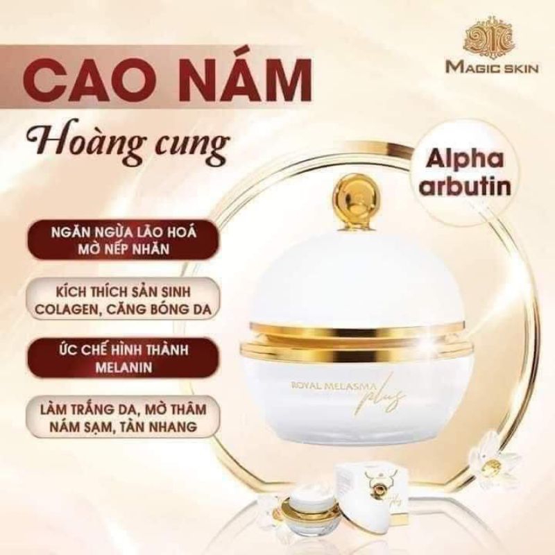 Cao nám hoàng cung Magic Skin, Mờ nám_dưỡng trắng da