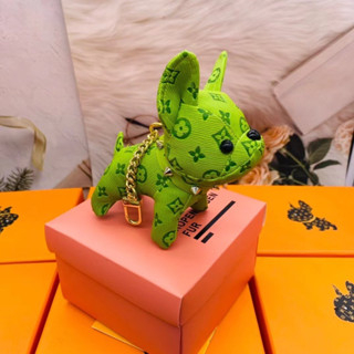 Móc khóa chó Lv đủ màu