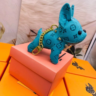 Móc khóa chó Lv đủ màu