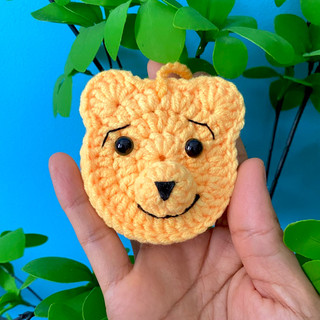 Túi đựng tỏi cho trẻ sơ sinh hình gấu pu ( gấu pooh )