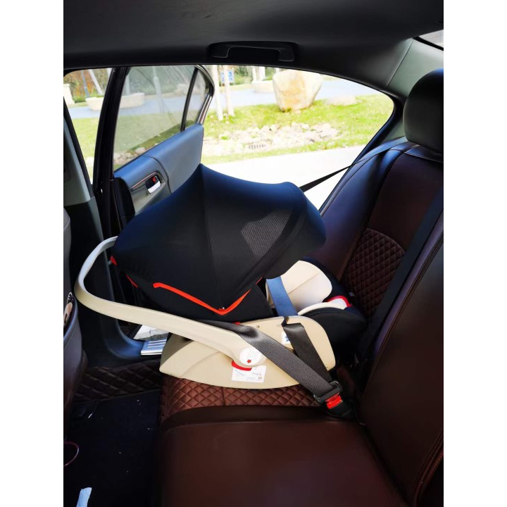 Nôi xách tay kiêm ghế ô tô SteAnny NGẢ LƯNG 2 tư thế ngồi và nằm 95 độ đến 165 độ cho bé ngủ