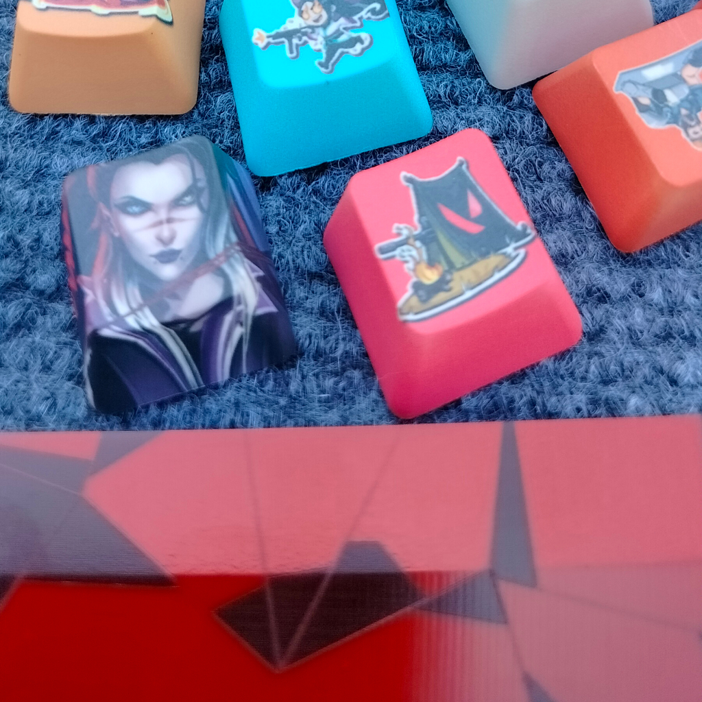 Champion Valorant full hợp kim Inox. Tặng giá đỡ decor cực ngầu