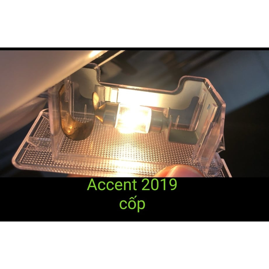 Bộ led trần Hyundai Accent 2019 2020 2021 2022 led nội thất Huyndai Accent