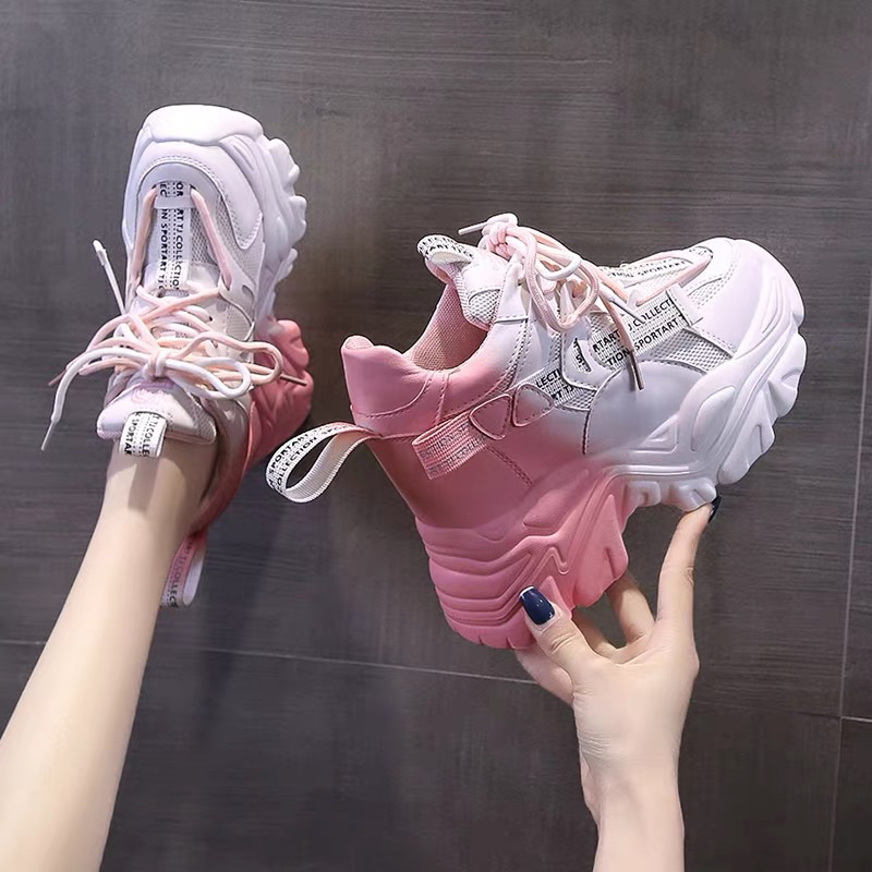 Giày thể thao đế độn 11cm