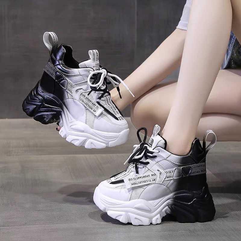 Giày thể thao đế độn 11cm