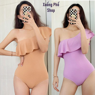 (Sẵn-Có ảnh thật) Monokini-Bikini 1 mảnh-Đồ bơi liền thân màu đẹp, bèo nhúng sang trọng #BN05