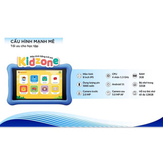 Masstel KidZone – Máy tính bảng cho bé từ 2 tuổi đến tiểu học