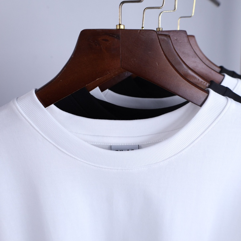 Áo thun Flo Menswear Basic trơn 250gsm unisex chất liệu cotton rộng rãi thoáng mát