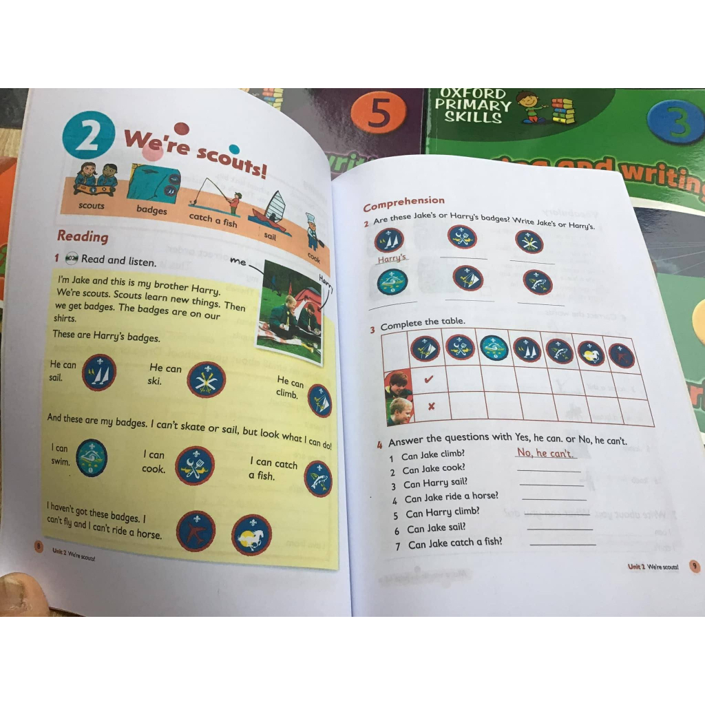 Oxford Primary Skills 1-2-3-4-5-6 Reading and Writing