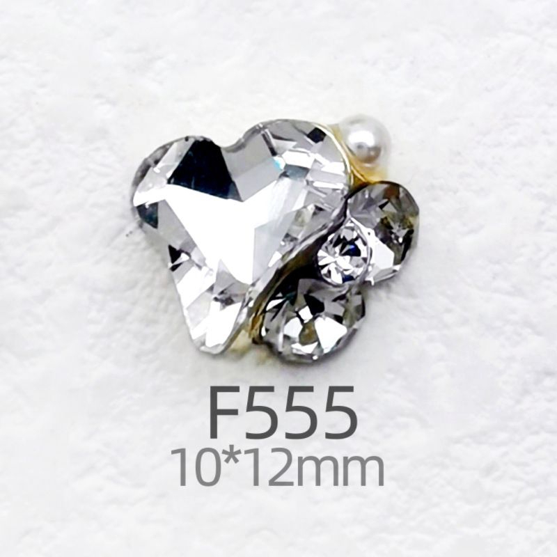 Charm đá khối,đá chùm nails,charm đá cao cấp đính móng
