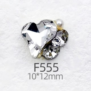 Charm đá khối,đá chùm nails,charm đá cao cấp đính móng- sét 10-20 charm