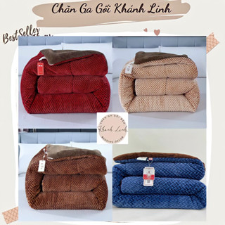 Chăn Lông Cừu NANARA 2mx2m3 Siêu Dày Ấm, Nặng ~4kg chăn Nara Luxury chăn đại hàn (giá huỷ diệt) Chăn Ga Gối Khánh Linh