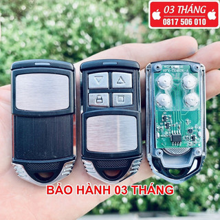 Điều khiển cửa cuốn _ REMOTE chìa khoá cửa cuốn 433Mhz tự sao chép chìa gốc đã kèm pin