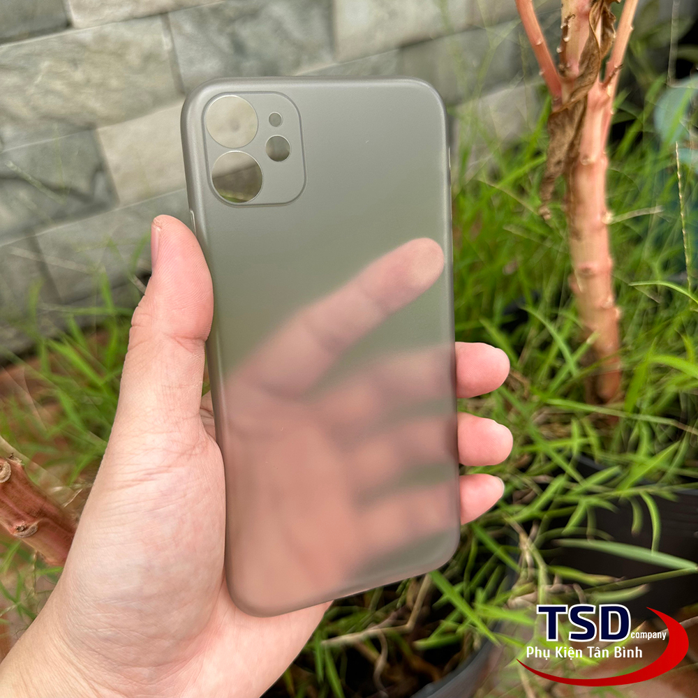 Combo 2 Ốp Lưng Trong Nhám Unibody iPhone 11 Siêu Mỏng