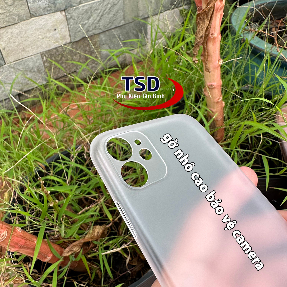 Combo 2 Ốp Lưng Trong Nhám Unibody iPhone 11 Siêu Mỏng