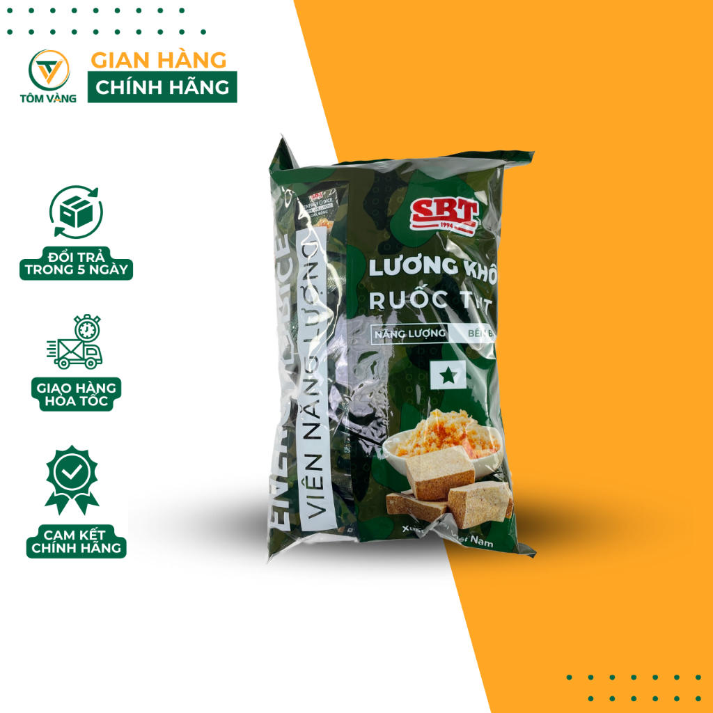 Lương khô ruốc thịt (chà bông) SBT dành cho người ăn kiêng, giảm cân, eatclean, thực dưỡng, gói 500g