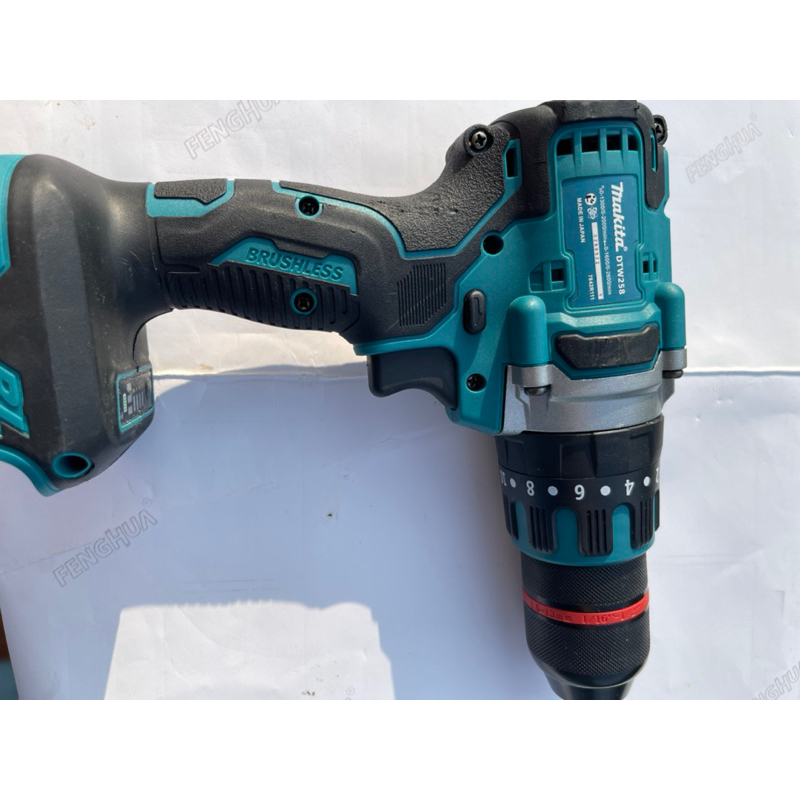 Thân máy khoan pin KHÔNG CHỔI THAN, 100% dây đồng, 3 chức năng, 20 cấp trượt