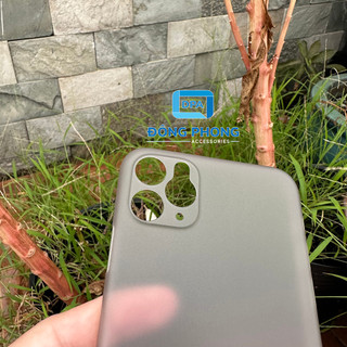 Combo 2 Ốp Lưng Trong Nhám Unibody iPhone 11 PRO MAX Siêu Mỏng