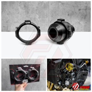 Pat kẹp đèn trợ sáng cnc r.e.d racing chính hãng 60mm
