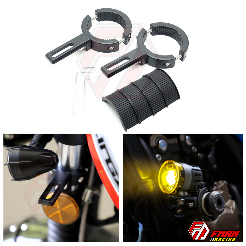 Pát kẹp phuộc gắn đèn trợ sáng