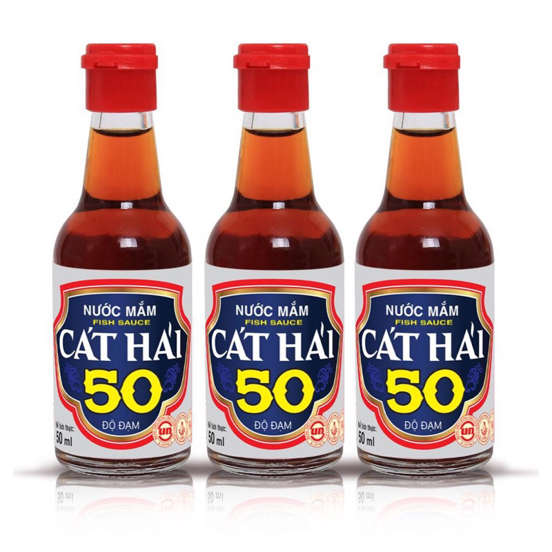 Nước mắm Cát Hải 50 độ đạm(50ml)