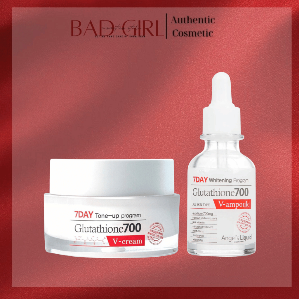 Bộ Đôi Angel's Liquid 7 Day Whitening Program (Glutathione 700)