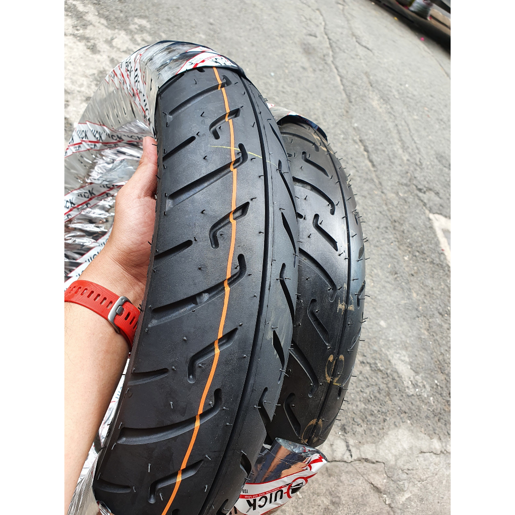 Cặp vỏ xe Quick gai SH Ý hàng Thái Lan cho SH 125 150. Size 100/80-16 và 120/80-16