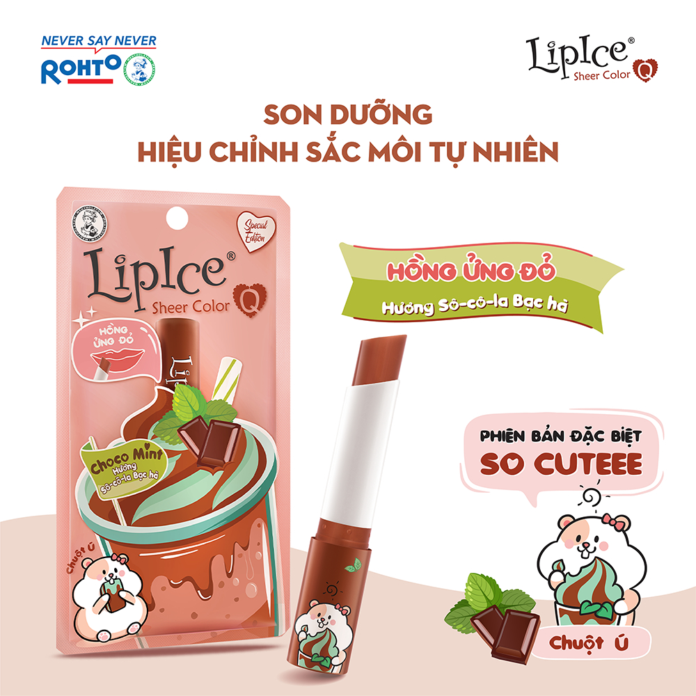 Son dưỡng Lipice Sheer Color Q 2.4g (phiên bản 2023)