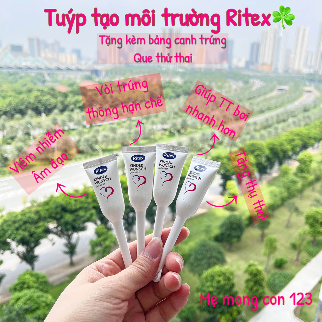 Ritex gel tạo môi trường kinderwusch MEMONGCON123