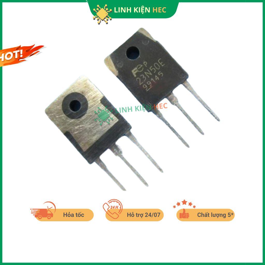 MOSFET 23N50 23N50E 23A 500V tháo máy chính hãng linh kiện hec