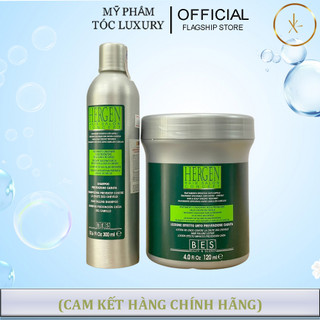 Dầu gội và huyết thanh chống rụng kích thích mọc tóc bes hergen 12 ống *10ml