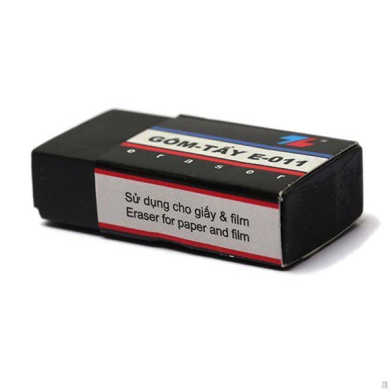 Gôm tẩy bút chì màu đen E-11