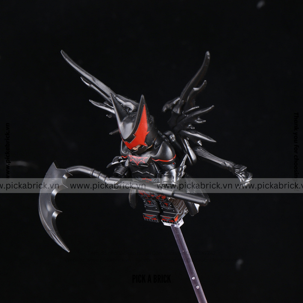 Minifigures Hellbat - Đồ chơi lắp ráp xếp hình mô hình minifigures minifigure nhân vật siêu anh hùng người Dơi địa ngục