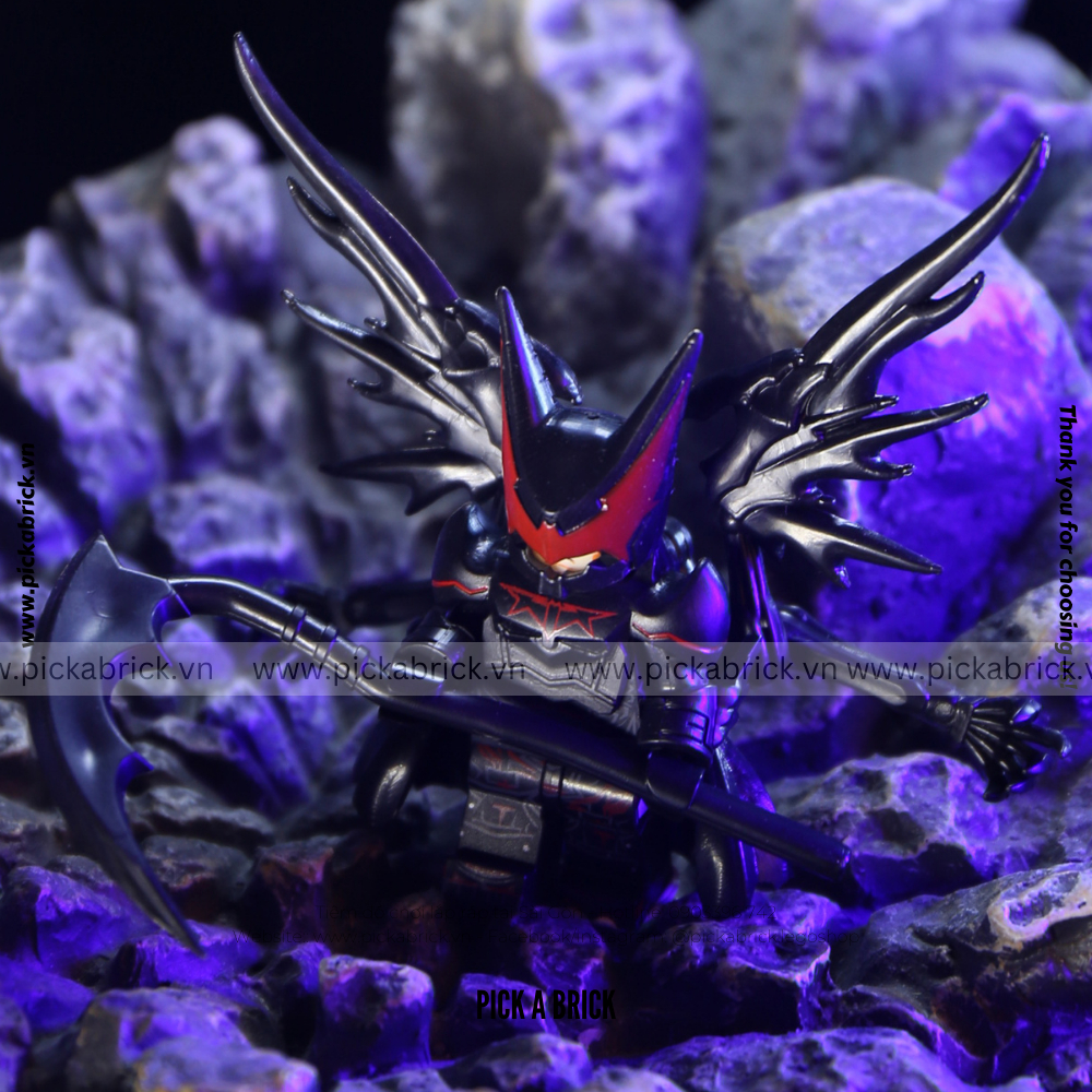 Minifigures Hellbat - Đồ chơi lắp ráp xếp hình mô hình minifigures minifigure nhân vật siêu anh hùng người Dơi địa ngục