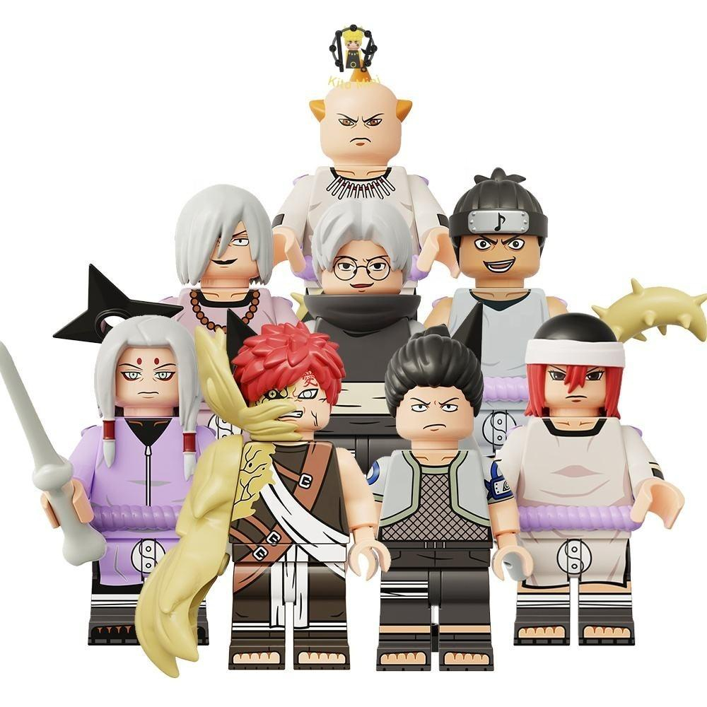 Minifigures Naruto - Đồ chơi lắp ráp xếp hình mô hình nhân vật Naruto hoạt hình minifigure Anime Ninja
