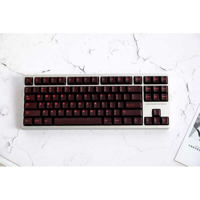 Nút bấm Keycap Aifei Neon Cherry Profile sử dụng trên nhiều layout bàn phím cơ - Polabe Store