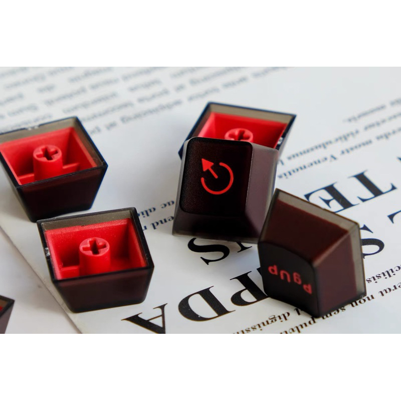 Nút bấm Keycap Aifei Neon Cherry Profile sử dụng trên nhiều layout bàn phím cơ - Polabe Store