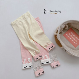  Quần legging bé gái dáng lửng xinh xắn điệu đà bé 1-6 tuổi chất cotton mềm mịn MiniumBaby QD1636 