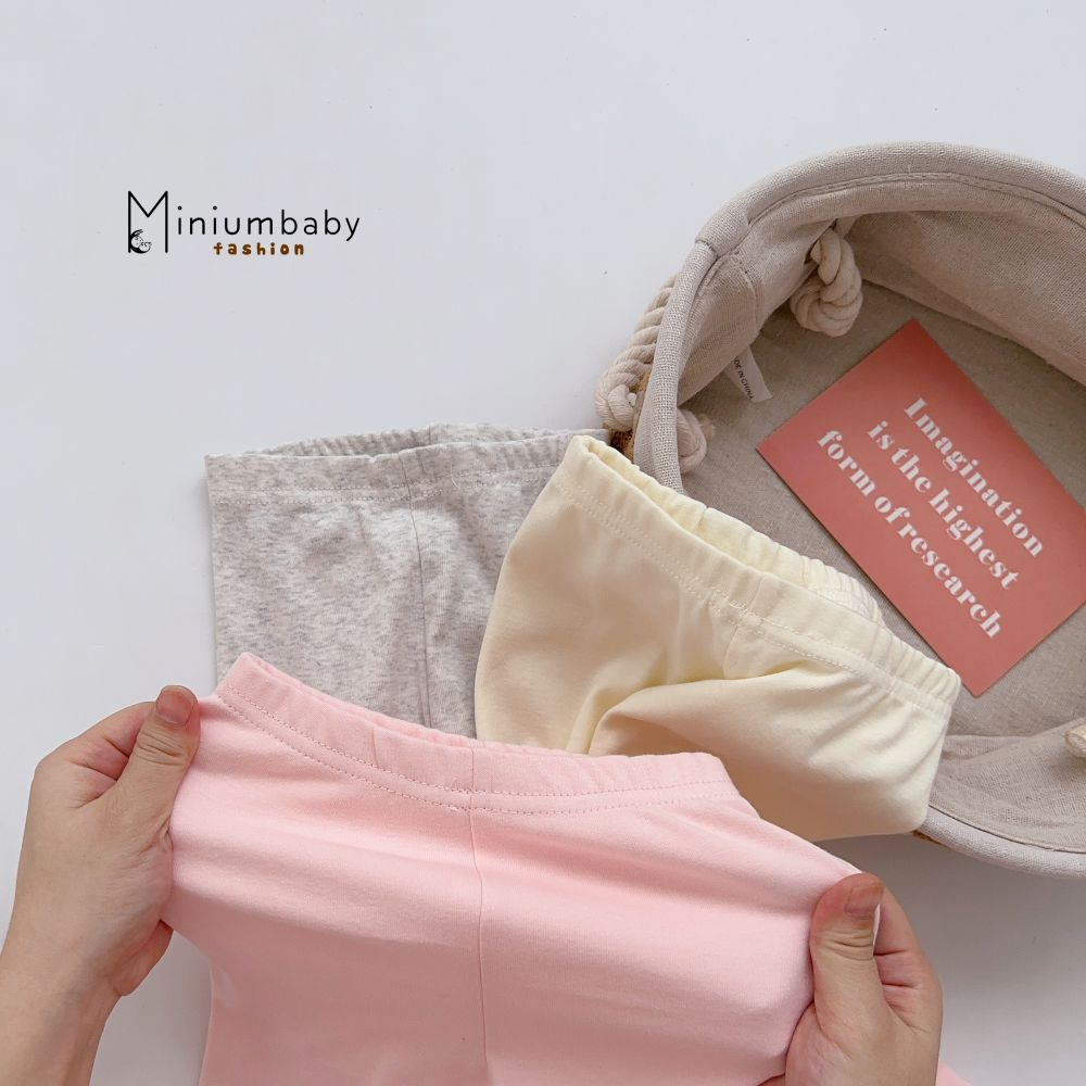 Quần dài thỏ đáng yêu điệu đà chp bé gái, chất liệu 100% cotton, miniumbabyfashion QD1636