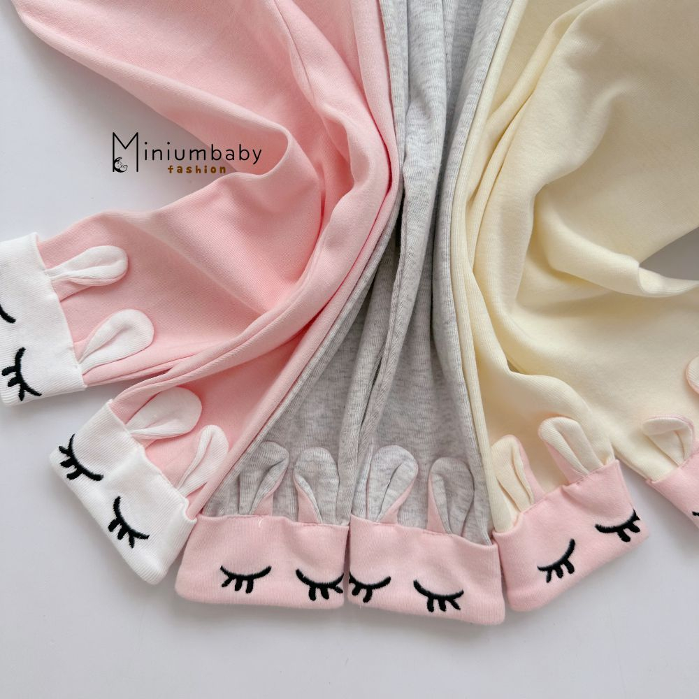 Quần dài thỏ đáng yêu điệu đà chp bé gái, chất liệu 100% cotton, miniumbabyfashion QD1636