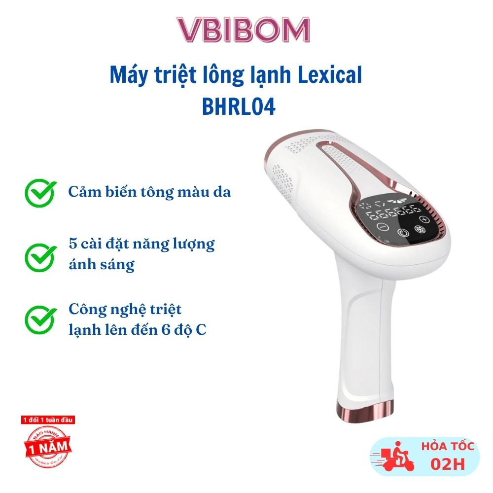 Máy triệt lông lạnh Lexical sở hữu công nghệ triệt lạnh lên đến 6 độ C, không gây nóng rát BHRL04 - vbibom