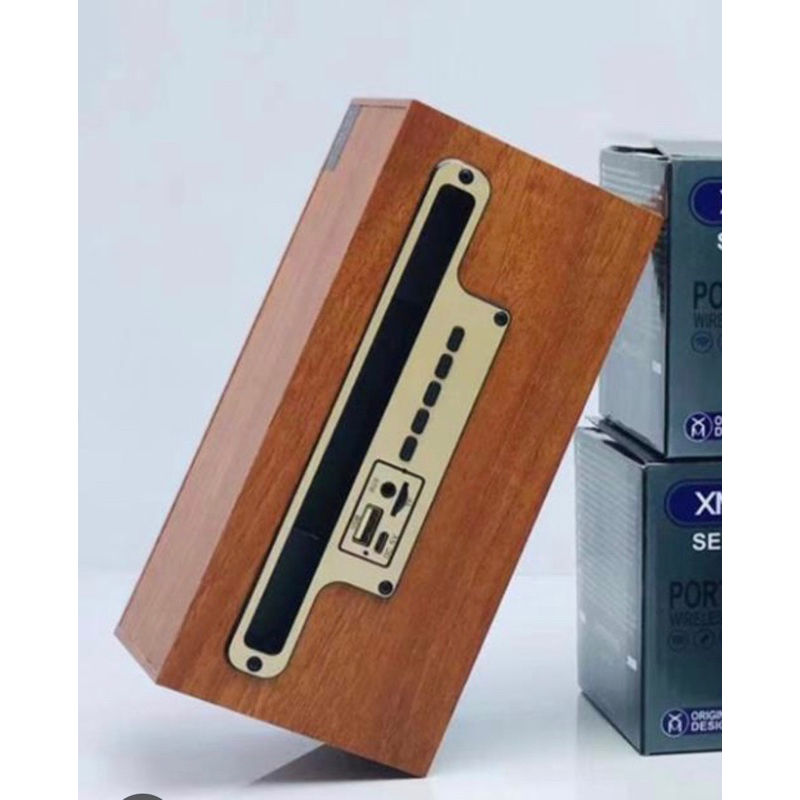Loa Bluetooth Gỗ Xm-505 Kiêm Giá Đở Điện, Âm Thanh Lớn, Hàng Chất Lượng,Kết Nối Đa Năng, Mẩu Siêu Đẹp