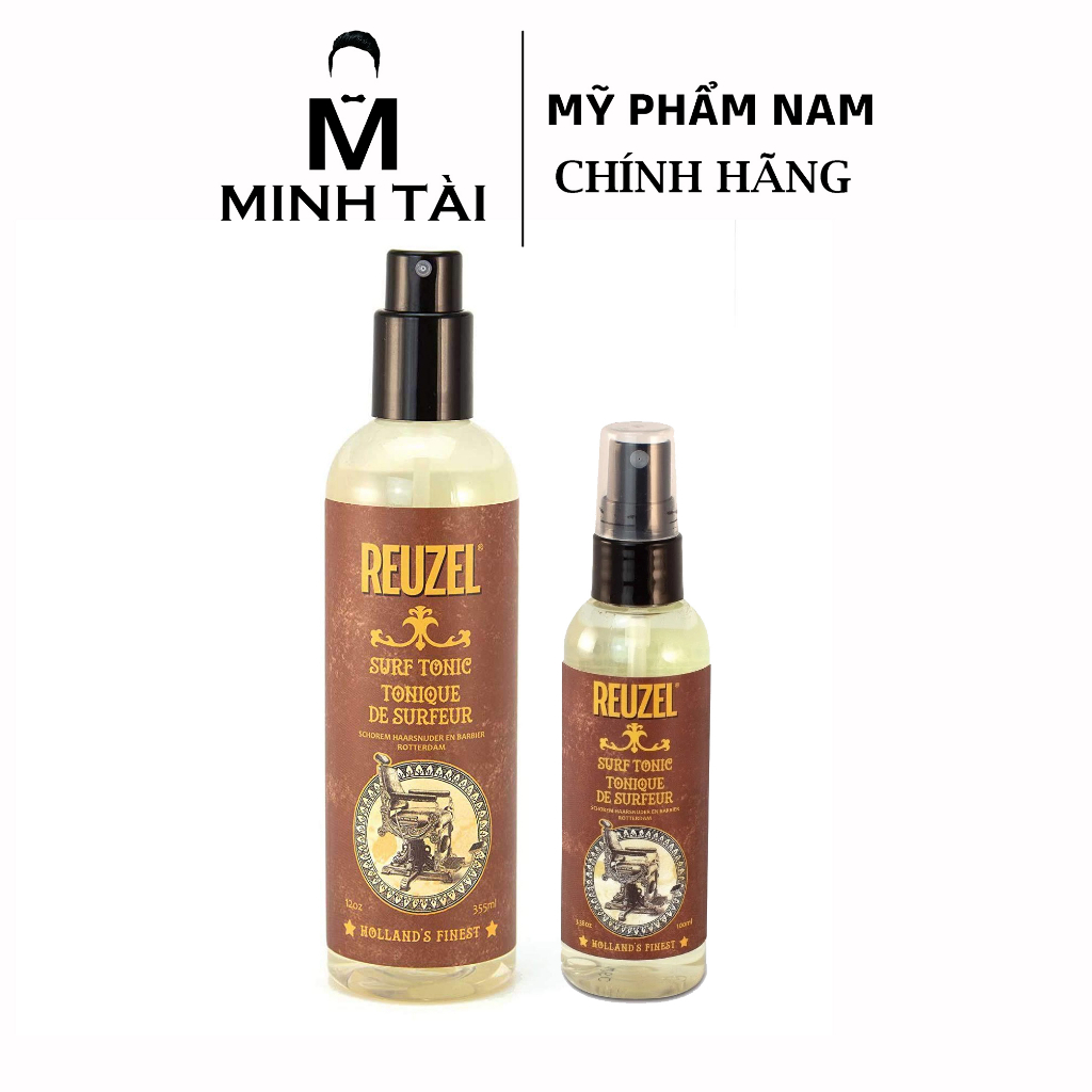 Dưỡng Tóc, Tạo Phồng Chai Xịt REUZEL Surf Tonic 355ml - Hàng Chính Hãng