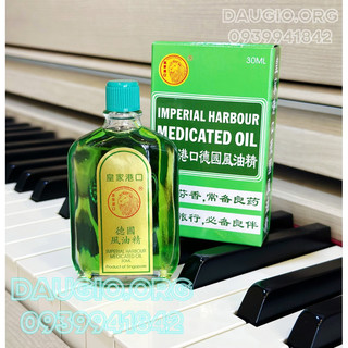 DẦU GIÓ XANH SƯ TỬ ĐỎ IMPERIAL HARBOUR MEDICATED OIL 30ML SINGAPORE