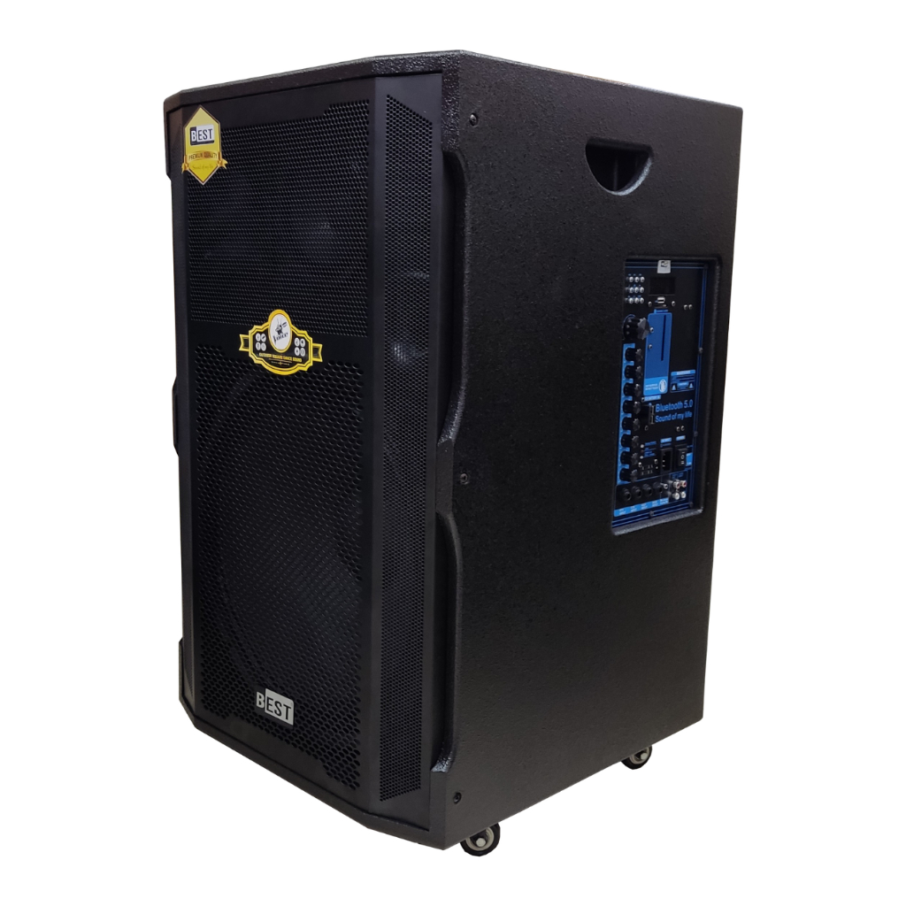 Loa kéo Best 6910 | Bass 5 Tấc ,Kèm 2 Micro